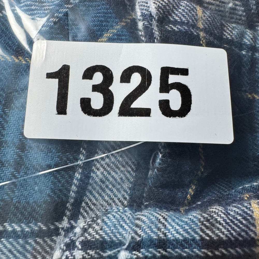 Wrangler Plaid Flannel Shirt Pearl Snap Long Sleeve Western Style‎ Large - Picture 7 of 7